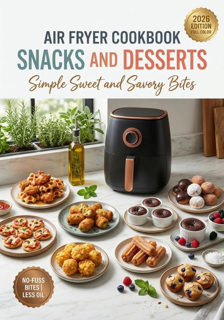 Air Fryer Cookbook Snacks and Desserts
