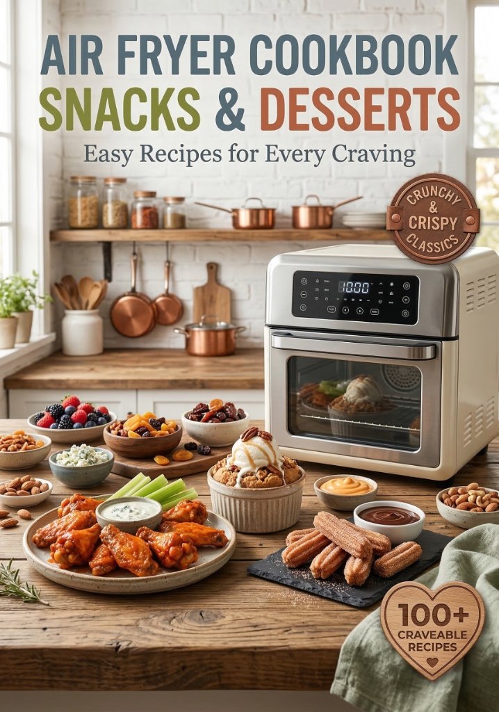 Air Fryer Cookbook Snacks and Desserts