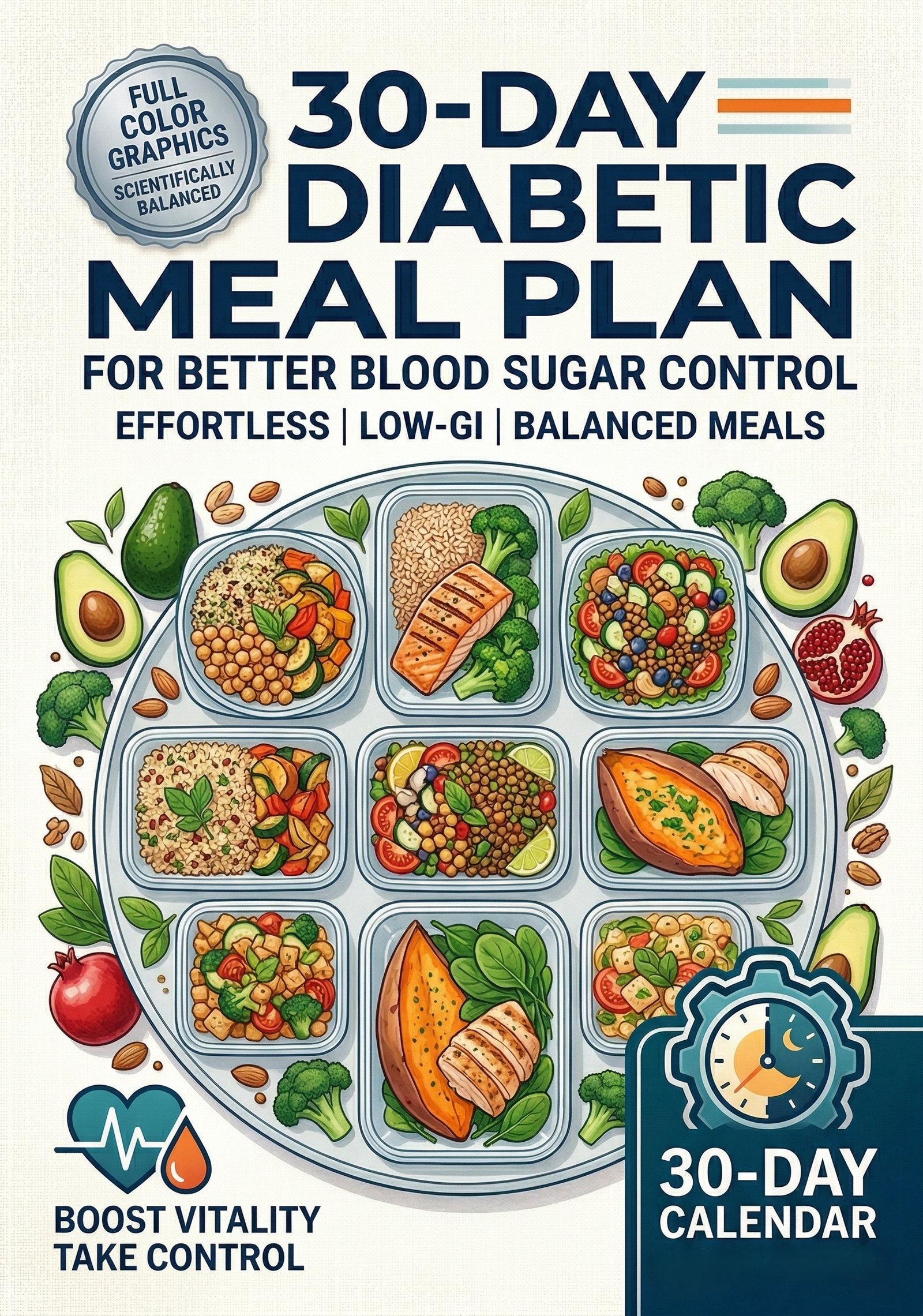 30-Day Diabetic Meal Plan for Better Blood Sugar Control